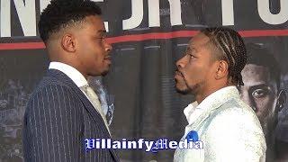 ERROL SPENCE JR VS SHAWN PORTER FIRST FACE OFF - #SPENCEPORTER