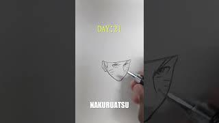 Drawing everyday until i hit 1000 subs || drawing naruto #anime #shorts #art #anime #viral #art