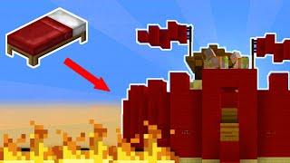 MEGA OP BASE I BEDWARS?! - Dansk Minecraft