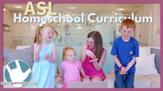 ASL Homeschool Curriculum | 30+ Weeks of ASL Lessons