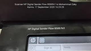 Hp Digital Sender Flow 8500 fn1 # 170920