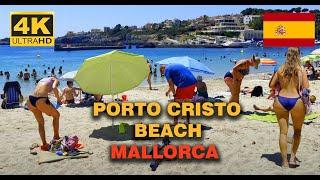 Porto Cristo beach walking - Palma de Mallorca - 4k