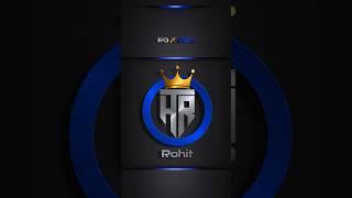 Rohit name logo design #shorts #shortsvideo