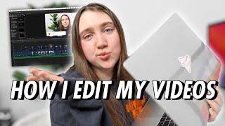 How I Edit My YouTube Videos in ONE HOUR! (+ How to Edit Videos FASTER!) | Annie Dubé