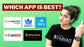 Best Crypto Exchange App In India 2021 | Top 5 Cryptocurrency Trading Apps Comparison | bekifaayati