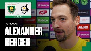 Alexander Berger po meczu GKS Katowice - Bogdanka LUK Lublin 0:3 (19.10.2024)