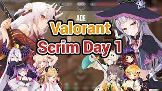 Ayame the Cute Oni VS Shion the Kusogaki?! But Not Just them! Hololive Valorant Scrim Day 1 Moments!