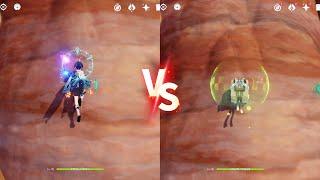 Who’s Fastest??? Wanderer vs Kirara Climbing Skills Gameplay Comparisons! Is Kirara Better???