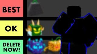 THE BEST Blox Fruits Tier List!