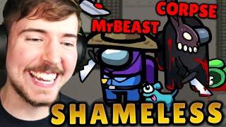 MrBeast Shameless Among Us Duo with Corpse