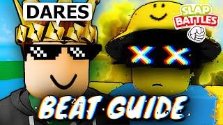 ROBLOX Slap Battles FUNNY MOMENTS (DARES) #5 