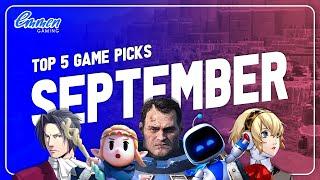 The Emmen Team's Top Gaming Picks for September #gaming #gamereleases