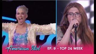 Catie Turner: Katy Perry Goes CRAZY Over Her Cover Of "Call Me" By Blondie | American Idol 2018