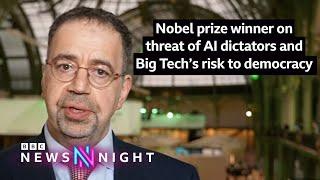 Nobel prize winner on threat of AI dictators and Big Tech’s risk to democracy