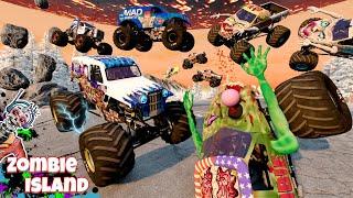 Monster Jam INSANE Zombie Island Adventure #16 | Racing, Freestyle, and High Speed Jumps