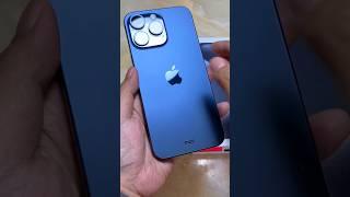 iPhone 15 Promax Blue Titanium #shorts #unboxing #iphone15promax #apple #ibox