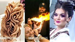 BEST PROFESSIONAL HAIRSTYLE TRANSFORMATION|LONG SHORT HAIR COLOR IDEAS NEW TREND HAIRSTYLESKILLS#66