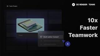 Multi-editor Editing | First Real-time Collaborative Solution from Rendering Software | D5 for Teams