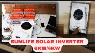 Sunlife Sky Plus Solar Inverter 6kW & 4KW complete review & setting