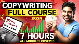 Copywriting Full Course for Beginners in 7 HOURS (2024) | Become Copywriter Without Experience