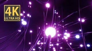 Abstract Background Video 4k Pink Purple VJ LOOP NEON Calm Metallic Tunnel Motion Graphic Wallpaper