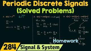 Periodic Discrete Time Signals (Solved Problems)