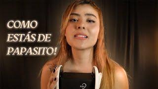 ASMR - Te digo cositas ricas en paisa  3dio (acento colombiano)