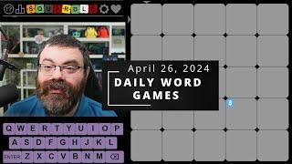 Weekly Squardle and other Wordle-like games! - April 26, 2024
