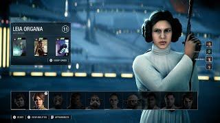 Princess Leia's New Skin Gameplay! - Star Wars Battlefront 2