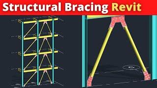 Structural Bracing in Revit Tutorial - Revit Structure