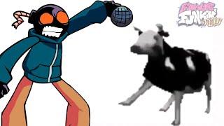 Fnf Whitty and Polish cow - FridayNightFunkin' -  Fresh animation meme