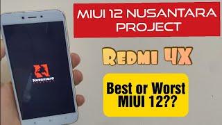 Redmi 4X- MIUI Nusantara 20.10.15 MIUI 12 | ANDROID 10 | Best or Worst Rom? | Full Review!!