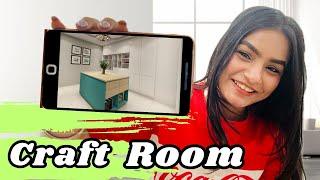 My New Craft Room revealed  #crafteraditi #craftroom #roomtour #hometour @CrafterAditi