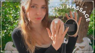 ASMR  Relaxing OIL MASSAGE in Your GARDEN   