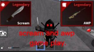 Roblox kat scream and awp gameplay