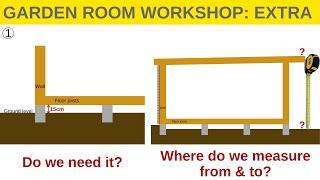 Garden Room Workshop Extra | The 15cm rule & Outbuilding heights