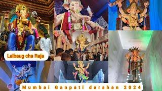 Mumbai Ganpati darshan 2024 || lalbaug cha Raja 2024 || khetwadi Ganpati darshan 2024 ||