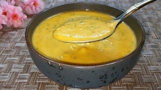 During the Pumpkin season, this Soup is asked to be prepared every day. Delicious Pumpkin Puree Soup
