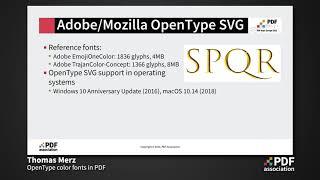 OpenType color fonts in PDF (Thomas Merz, PDFlib)