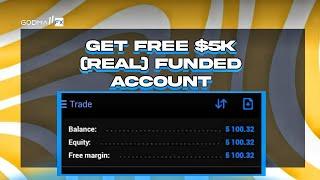 Get Free $5k (real) Funded account|Latest No deposit bonus 2024