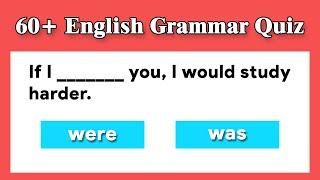 60 + English Grammar Quiz | Test your English