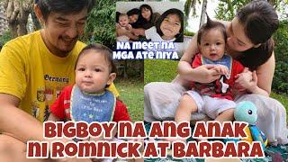 ANAK NI ROMNICK SARMENTA AT PARTNER NA SI BARBARA RUARO MALAKI NA AT ANG GWAPONG BATA