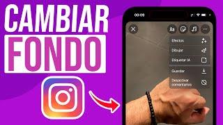 Como CAMBIAR el FONDO de una HISTORIA de INSTAGRAM | Paso a paso (2024)