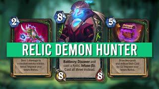 Twitch Said RELIC DEMON HUNTER Was My Worst Creation! | Murder at Castle Nathria | Hearthstone