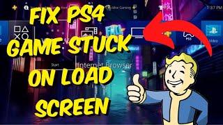 How To Fix PS4 Game Stuck On load Screen 2023
