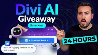  Surprise Divi AI Giveaway. 24 Hours Only!