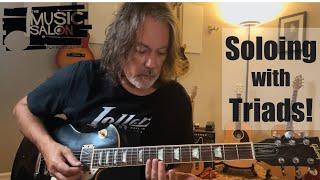 Soloing on guitar with triads the easy way-guaranteed to make you a better player #guitar #triads