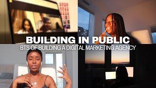 building a social media marketing agency + delegating to my team | work days in my life VLOG