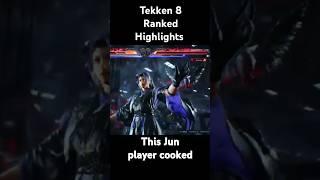 We encountered our first gatekeeper.. #ranked #gaming #tekken8 #highlights #Jun #reina