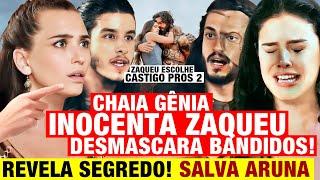 A TERRA PROMETIDA - Chaia INOCENTA Zaqueu, RESGATA Aruna e DESMASCARA irmãos BANDIDOS com SEGREDO!